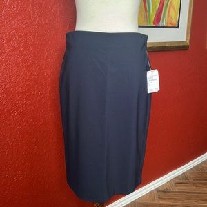 NWT philosophy navy pencil skirt size 10